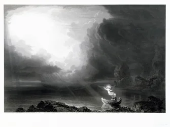 Il viaggio della vita — Vecchiaia, c. 1855