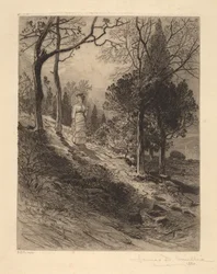 La strada verso il fiume