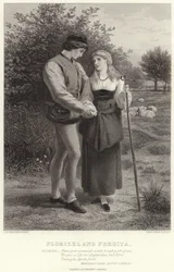 Florizel e Perdita, Racconto d