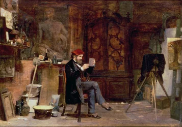 Lo studio del fotografo, c.1850