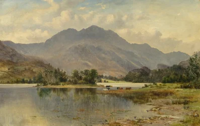 Paesaggio, scena delle Highlands