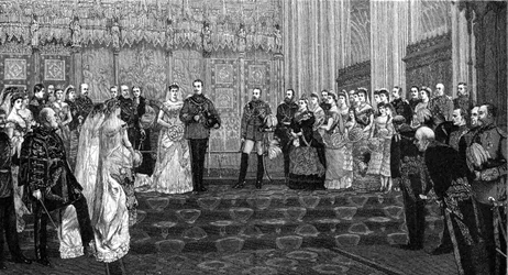 Il matrimonio del Duca e della Duchessa di Albany, 27 aprile 1882, 1900