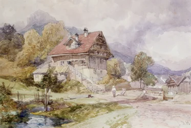 Chalet, Brunnen, Lago di Lucerna