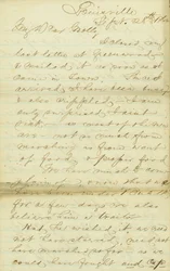 Lettera di James E. Love, Louisville, a Molly, 28-30 settembre 1862