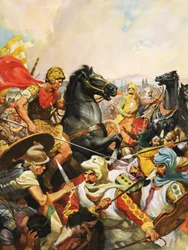 Alessandro Magno a cavallo di Bucefalo