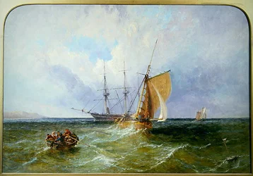 Navigazione al largo della costa
