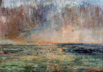 Grande paesaggio marino (Tramonto)