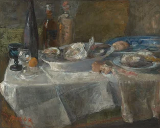 Natura morta con ostriche (studio della luce)