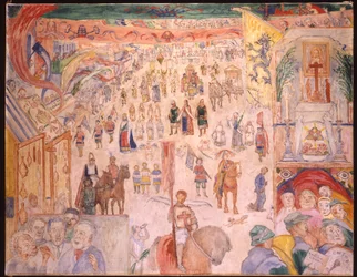 La processione di Santa Godelieve di Ghistelles