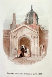 Museo Britannico, cancello d