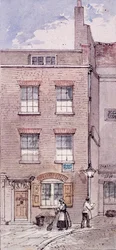 Gunpowder Alley, Londra, c1850