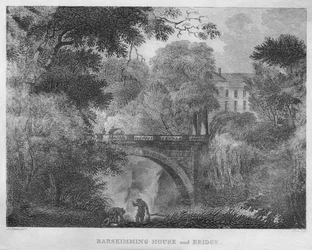 Barskimming House e ponte, 1804