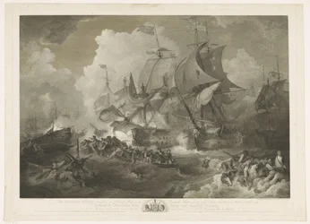 Vittoria della flotta inglese sulla flotta francese, 1794