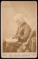Ritratto di Eliza Ballou Garfield 1801-1888, 1881