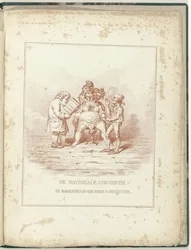 Doglie del parto della Convenzione nazionale, 1795 La Convenzione nazionale in travaglio per una Costituzione (titolo sull