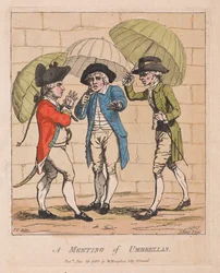 Un incontro di ombrelli, pub. 1782
