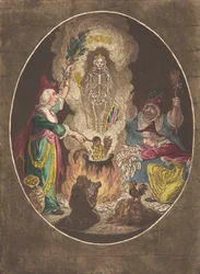 Una Fantasmagoria, Scena-Evocazione di uno Scheletro Armato, 5 gennaio 1803