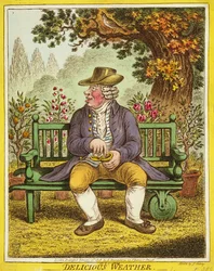 Tempo delizioso, pubblicato da Hannah Humphrey, 1808