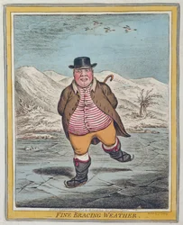 Tempo fresco e tonificante, pubblicato da Hannah Humphrey nel 1808