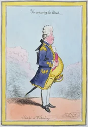 Per migliorare la razza, schizzato a Wirtemberg, pubblicato da Hannah Humphrey nel 1796