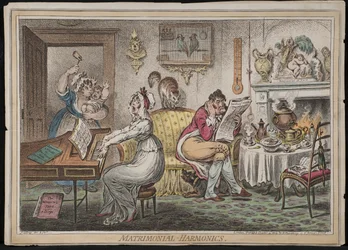 Armonie matrimoniali, pubblicato da Hannah Humphrey, 1805