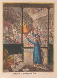 Pandora apre la sua scatola, pub. 1809