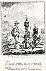 Tavola 2, da La vita di William Cobbett, scritta da lui stesso, pub. da H. Humphrey, 1809