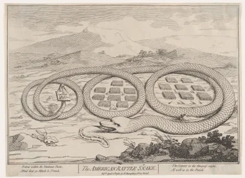 Il serpente a sonagli americano, 12 aprile 1782