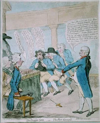 La Scena del Pugnale, o Il Complotto Scoperto