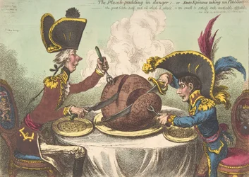 Il budino di prugne in pericolo, o epicurei di stato che prendono un petit souper, 26 febbraio 1805