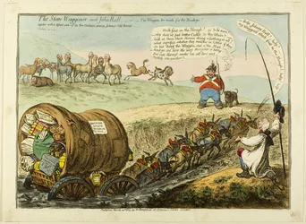 Il Waggoner di Stato e John Bull