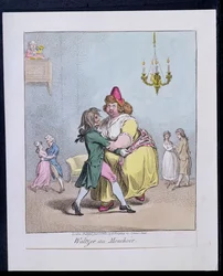 Waltzer au Mouchoir, pubblicato da Hannah Humphrey nel 1800