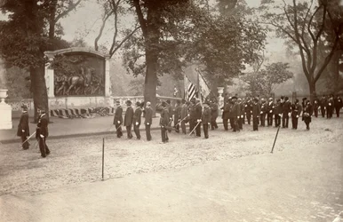 Dedicazione del memoriale a Robert Gould Shaw e al cinquantaquattresimo reggimento del Massachusetts, Boston, 31 maggio