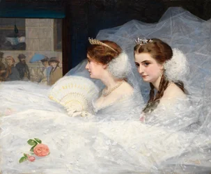 Andando alla Sala di Disegno, 1863