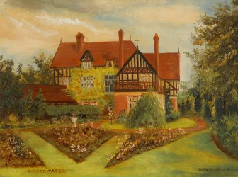 Broadwater (Kenilworth Road e Earlsdon Avenue, Coventry), inizio del XX secolo (olio su tavola)