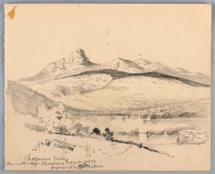 Monte Chocorua da Tamworth, New Hampshire