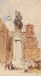 La statua di Colleoni, Venezia