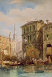 Il Palazzo Dei Camerlinghi, Venezia, c.1835-55