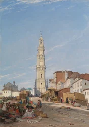 Torre Dos Clerigos, Oporto, Portogallo