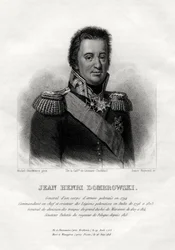 Jean Henri Dombrowski, comandante militare polacco, 1845