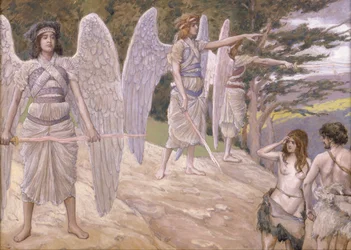 Adamo ed Eva cacciati dal Paradiso, 1896-1902