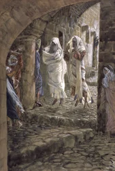 Apparizioni dei Morti nelle Strade di Gerusalemme, illustrazione per La Vita di Cristo, c.1886-94