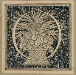 Lettera Maiuscola O, illustrazione da La Vita di Nostro Signore Gesù Cristo