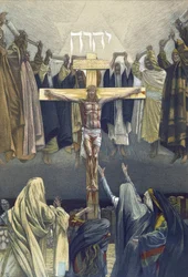 È compiuto - da «The Life of Our Lord Jesus Christ» - 1899 di James Tissot - La vie de notre seigneur Jesus Christ di Jacques Joseph
