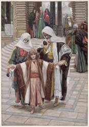 Gesù Trovato nel Tempio, illustrazione per La Vita di Cristo, c.1886-94