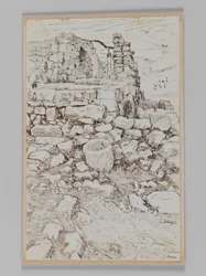 Pozzo di Giobbe, illustrazione da La vita di Nostro Signore Gesù Cristo