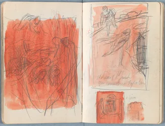 Pagine da un album di schizzi per La vita di Nostro Signore Gesù Cristo, fine anni 1880