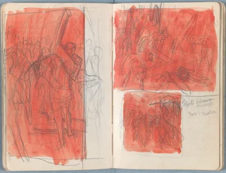 Pagine da un album di schizzi per La vita di Nostro Signore Gesù Cristo, fine 1880