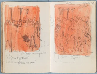 Pagine da un album di schizzi per La vita di Nostro Signore Gesù Cristo, fine 1880