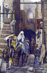 San Giuseppe cerca alloggio a Betlemme - da 
